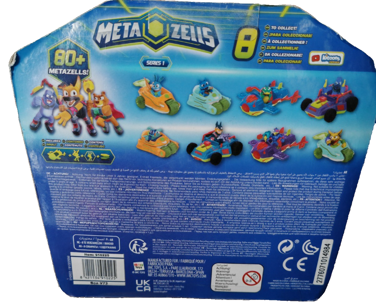MetaZells Wrockers Collector Plane Coortis Series 1 IMC Toys 910225 Figur D5