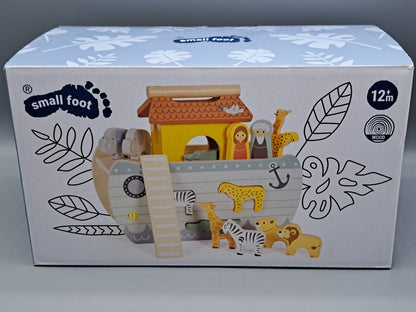 Small foot - Steckspiel Arche Noah Safari, Holz, Lernspiel