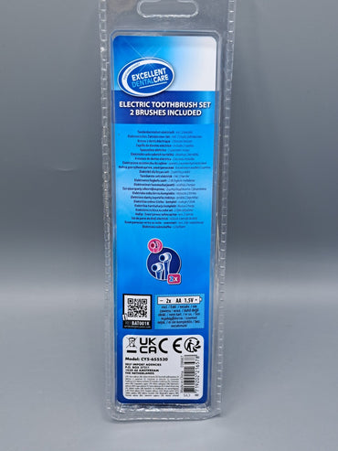 Excellent Dental Care Elektrisches Zahnbürsten-Set