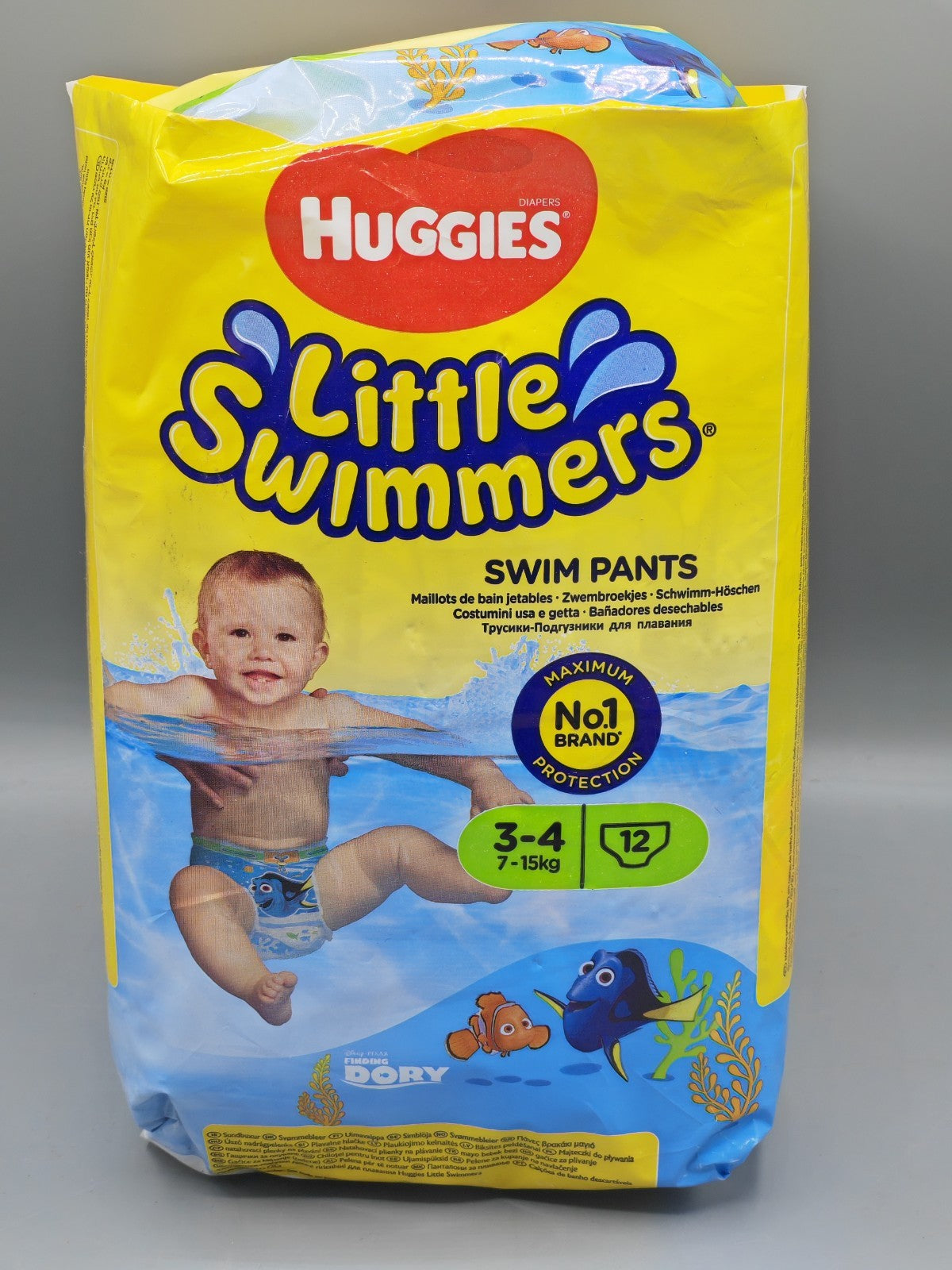 Huggies Little Swimmers Schwimmwindeln 3-4 Jahre 7-15 kg 12 Stück