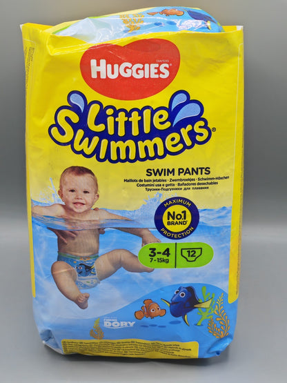 Huggies Little Swimmers Schwimmwindeln 3-4 Jahre 7-15 kg 12 Stück