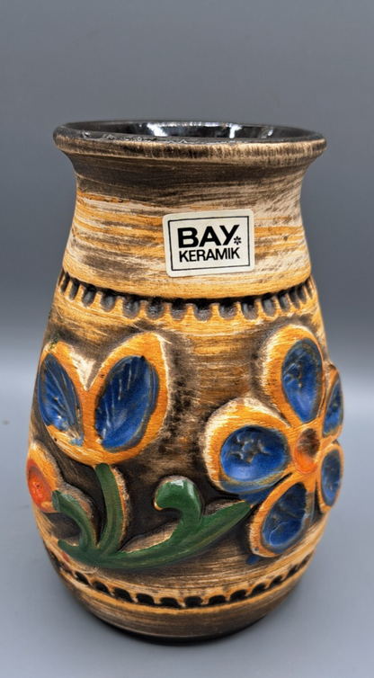Bay Keramik Vase 14 cm hoch Antiquität Vintage Sammlerstück