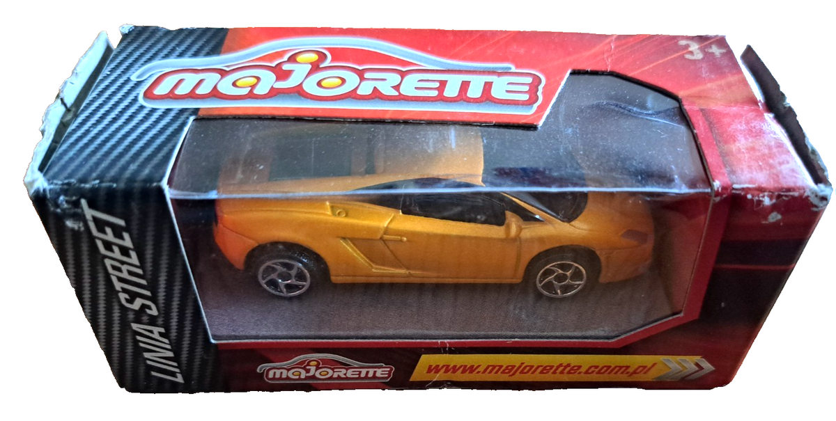 Majorette Street Lamborghini Gallardo Orange Modellauto 1:64 OVP D6