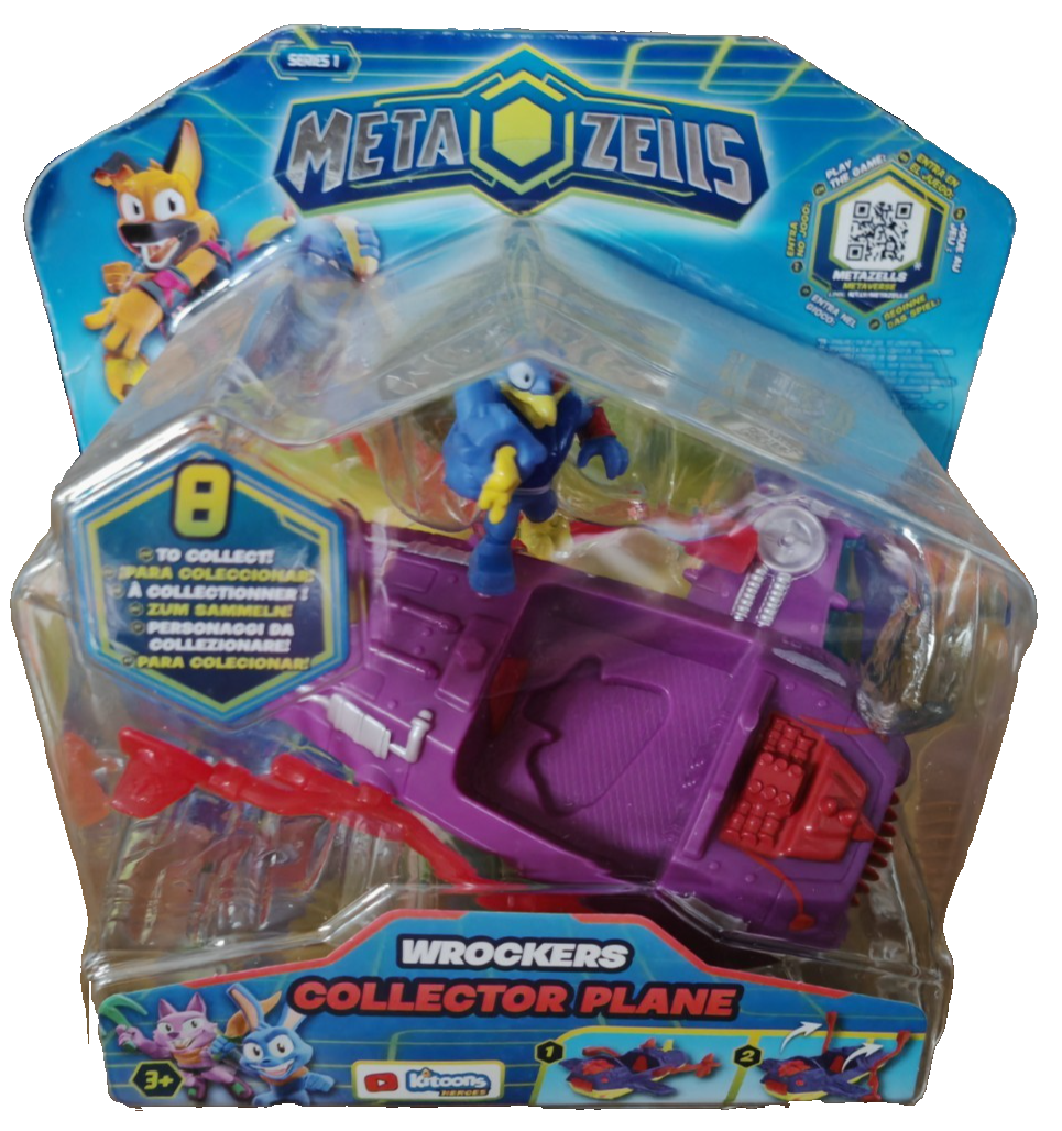 MetaZells Wrockers Collector Plane Coortis Series 1 IMC Toys 910225 Figur D5