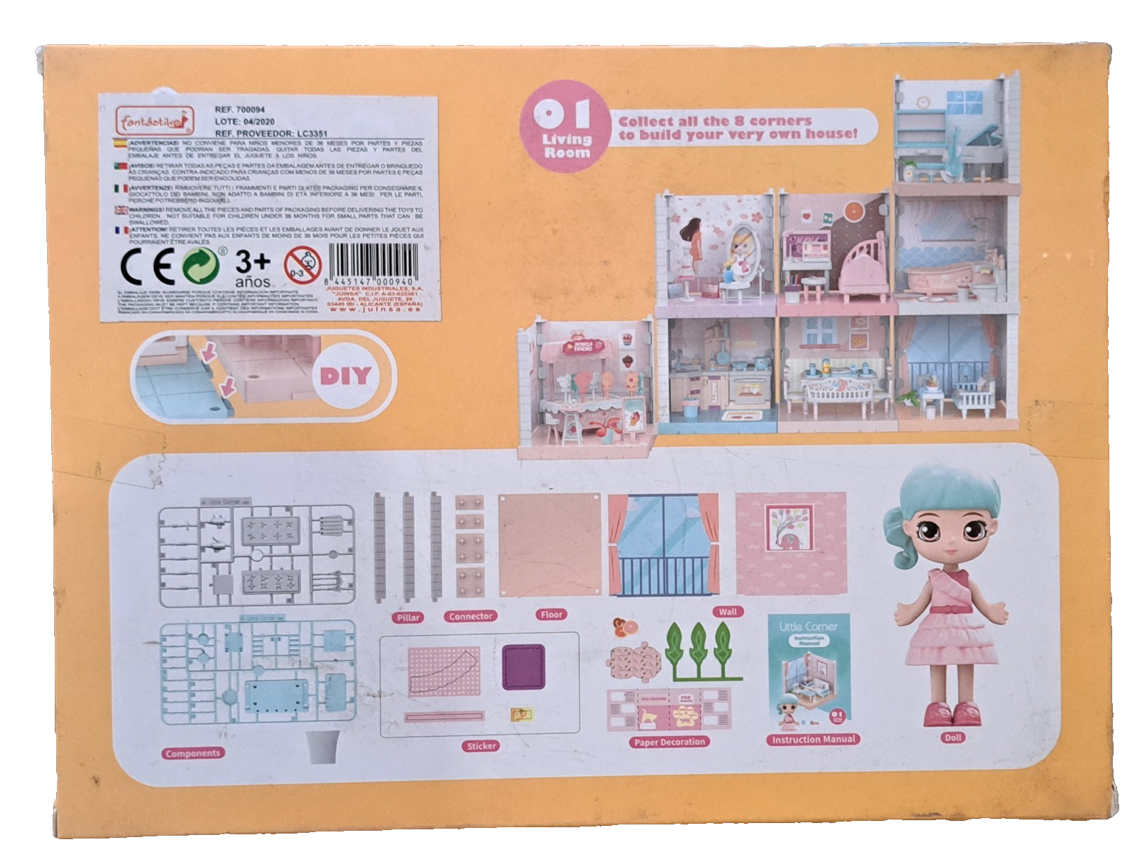 Fantastico Little Corner 01 Living Room Puppenhaus