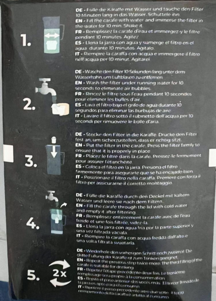 SILBERTHAL Wasserfilter Kartusche kompatibel Brita Maxtra Kalkfilter 1 Stück B3