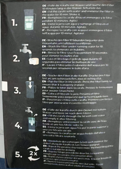 SILBERTHAL Wasserfilter Kartusche kompatibel Brita Maxtra Kalkfilter 1 Stück B3