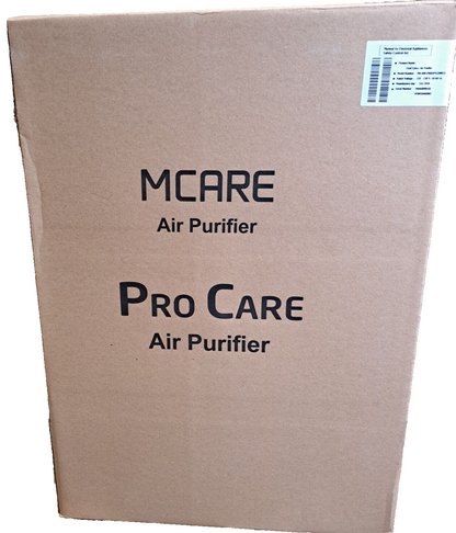 "MCARE Pro Care MA-600 Luftreiniger – Professioneller Luftfilter, Hohe Leistung