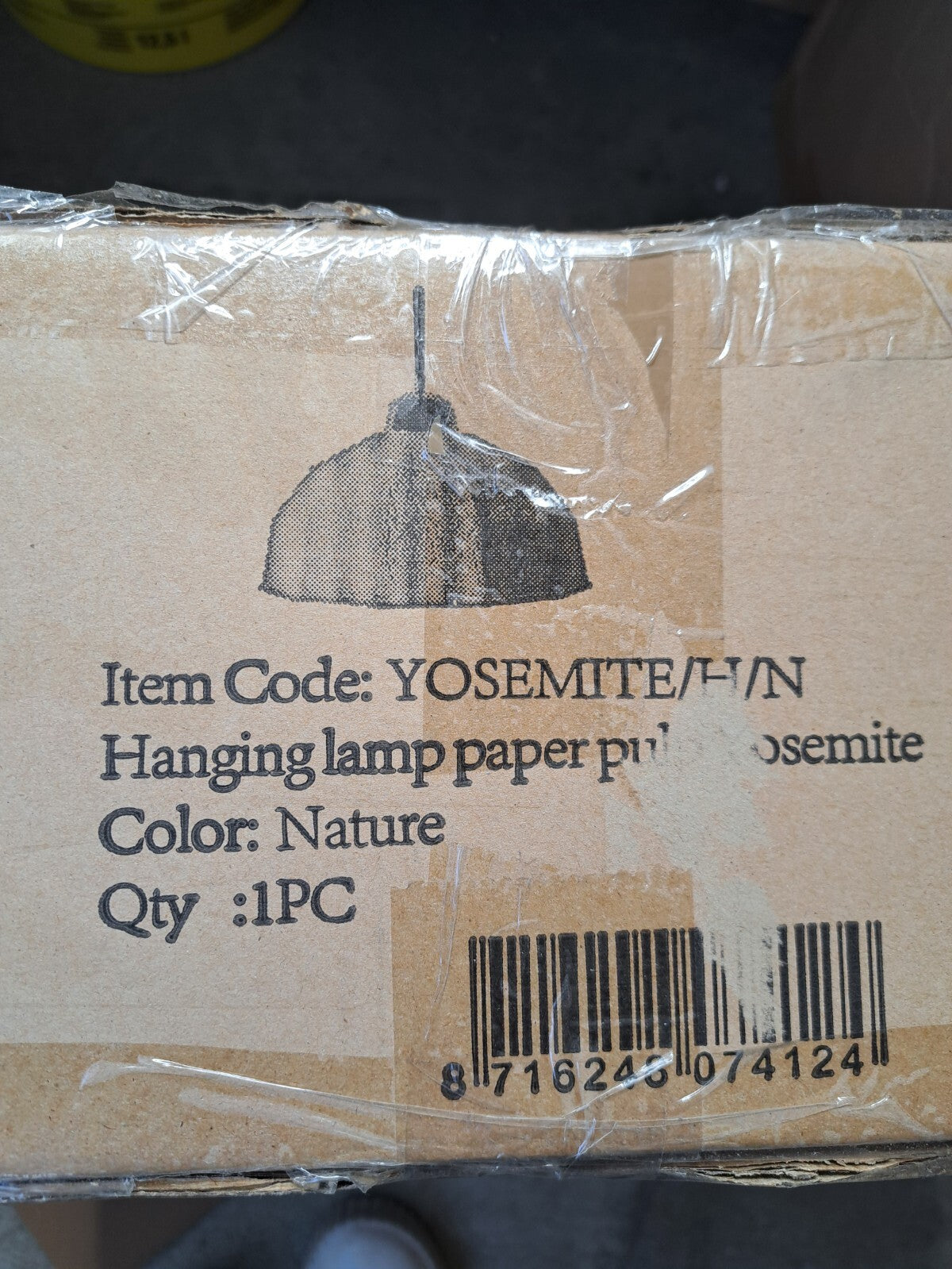 Good & Mojo Deckenleuchte Yosemite Paper Pulp Hängelampe Designlampe