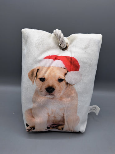 Grundig Xmas Türstopper, 20x14 cm, Hund mit LED