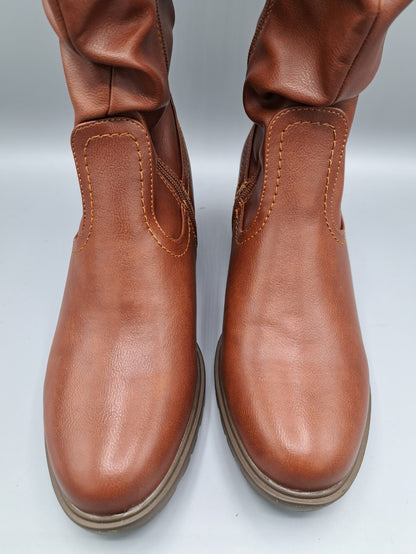 Aproductz Damen Stiefel Braun Gr.40 Schuhe