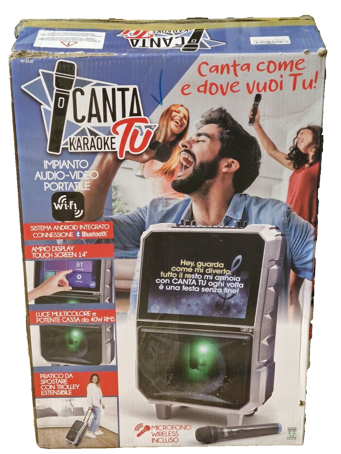 GIOCHI PREZIOSI Canta Tu KaraokeTragbares Karaoke-System, Party (ITA)