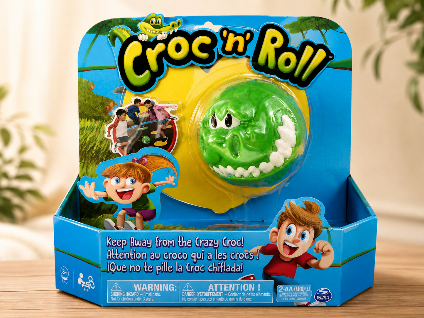 Croc 'n' Roll Kinder Actionspiel Familienspiel ab 3 Jahren Geschicklichkeit D7