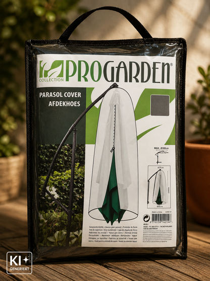 ProGarden Sonnenschirm Abdeckung bis Ø300cm Schutzhülle Abdeckhaube Wetter