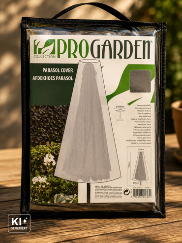 ProGarden Schirmabdeckung Ø300cm Sonnenschirm Schutzhülle Wetterfest Garten E5