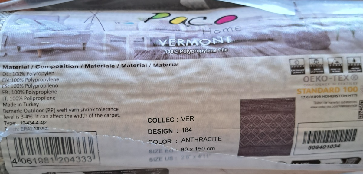 Paco Home Outdoor Teppich Flachgewebe Modern Boho-Style wetterfest & UV-beständi