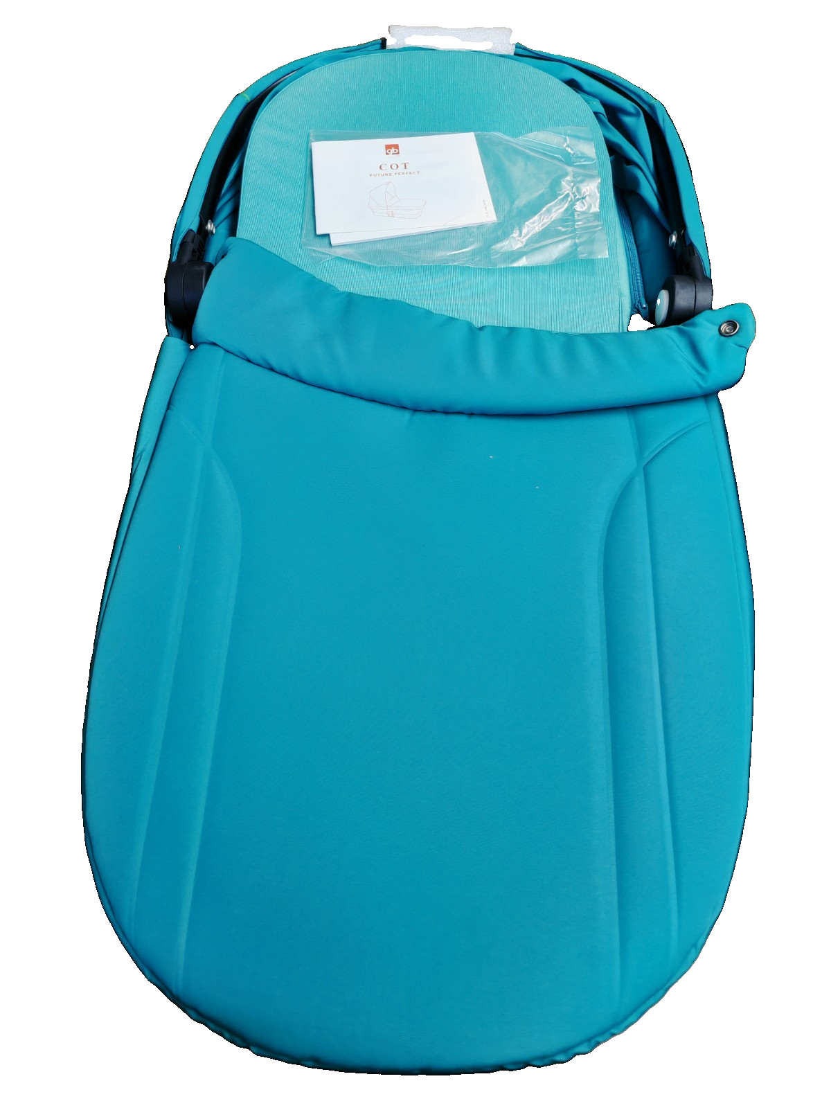 gb Gold COT Future Perfect Kinderwagenaufsatz Babywanne Laguna Blue Türkis D9