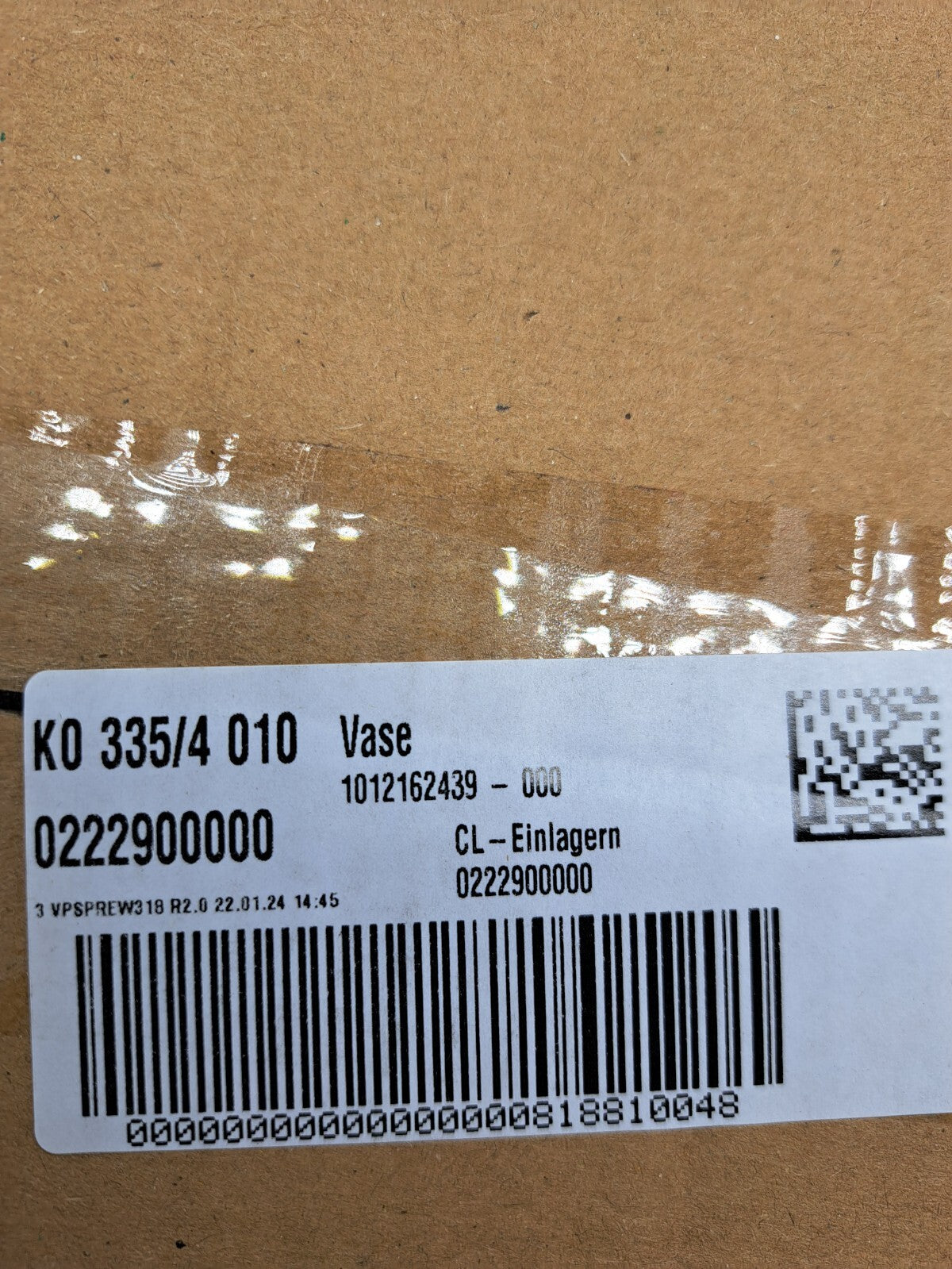 Tchibo Vase, Hase, Keramik mit Herznase
