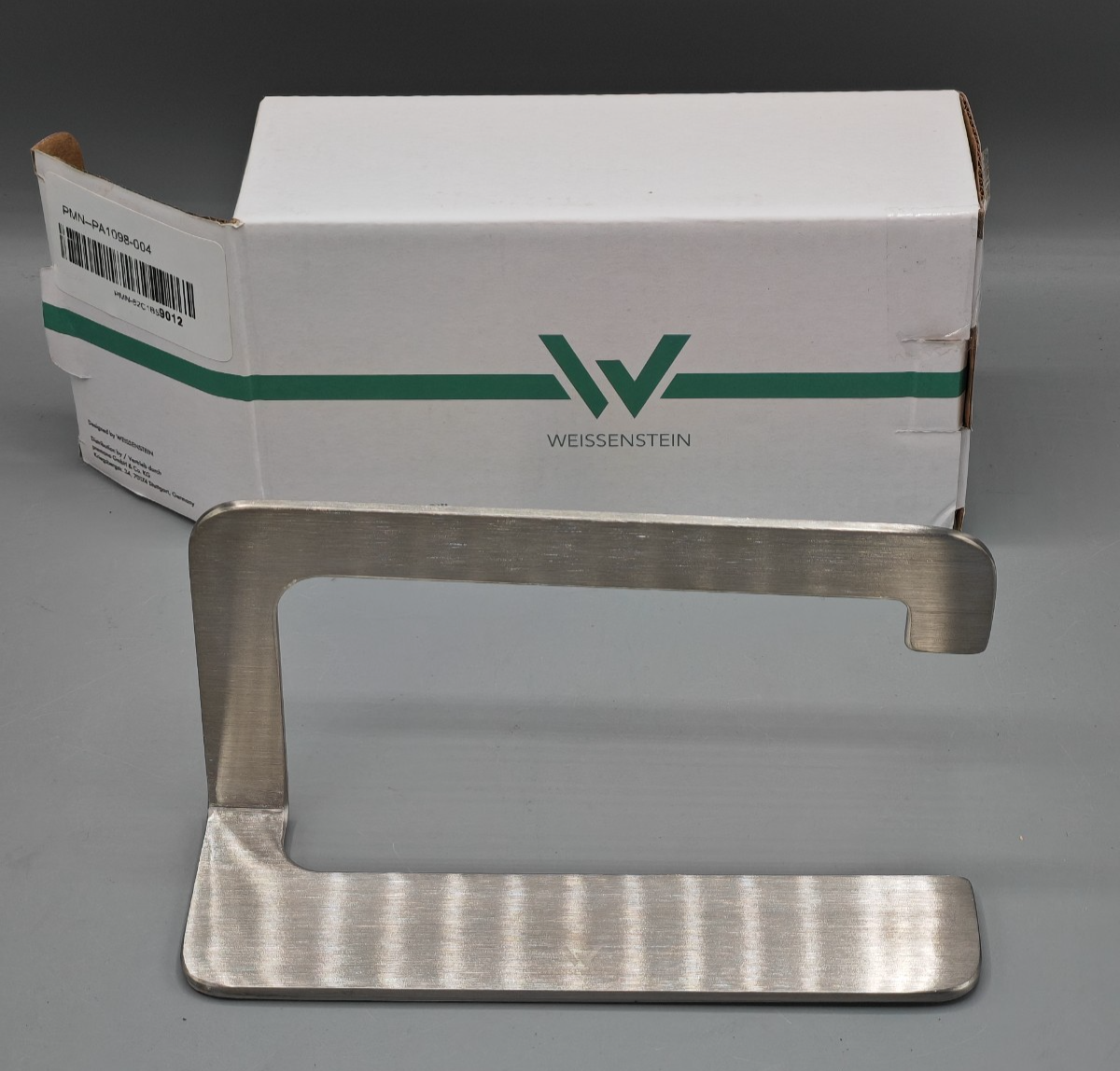 Weissenstein Toilettenpapierhalter WOMO Silber