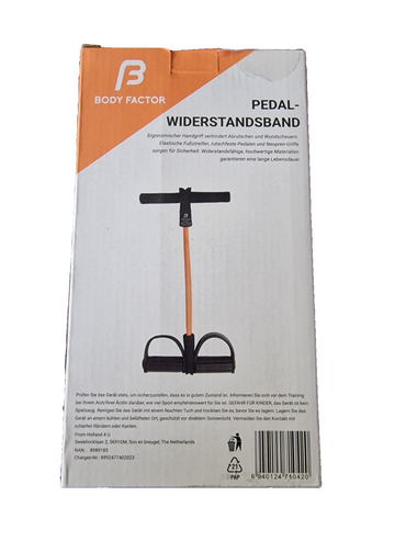 Body Factor Pedal-Widerstandsband, Trainingsgerät, Sport, Kraft