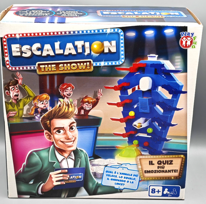 PLAY FUN Escalation Brettspiel Kartenspiel Familienspiel ab 8 Jahren (IT) D4