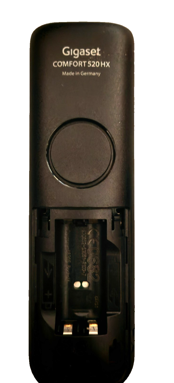 Gigaset COMFORT 520HX DECT Mobilteil mit Ladeschale Schnurlostelefon Schwarz