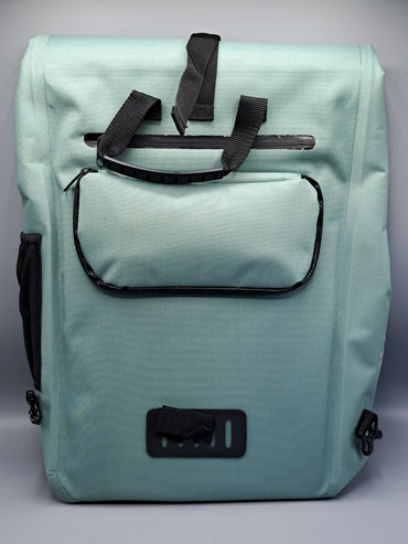 MIVELO Fahrradtasche Rucksack Gepäckträgertasche Laptopfach wasserdicht MINT