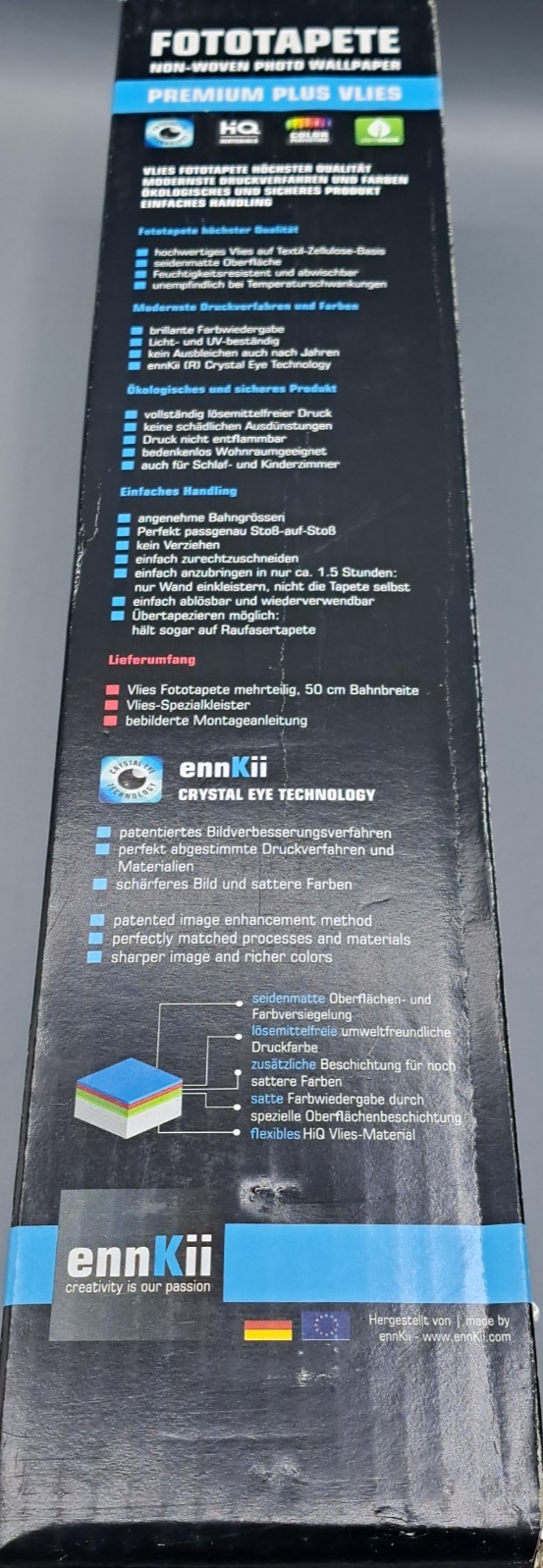 EnnKii Fototapete 200x140cm Vlies Premium Plus, Modern