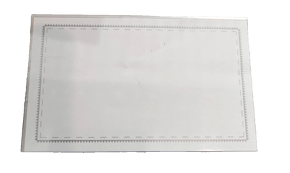 BELLE VOUS 100x Namensschilder 90x56mm Ausweishüllen Clip Nadel Transparent C6