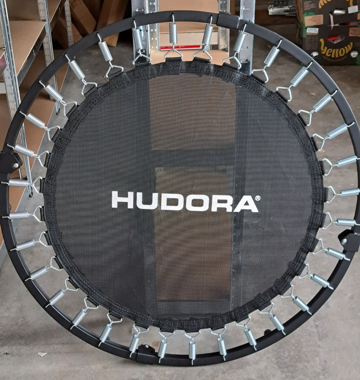 Hudora Trampolin faltbar, gut erhalten.