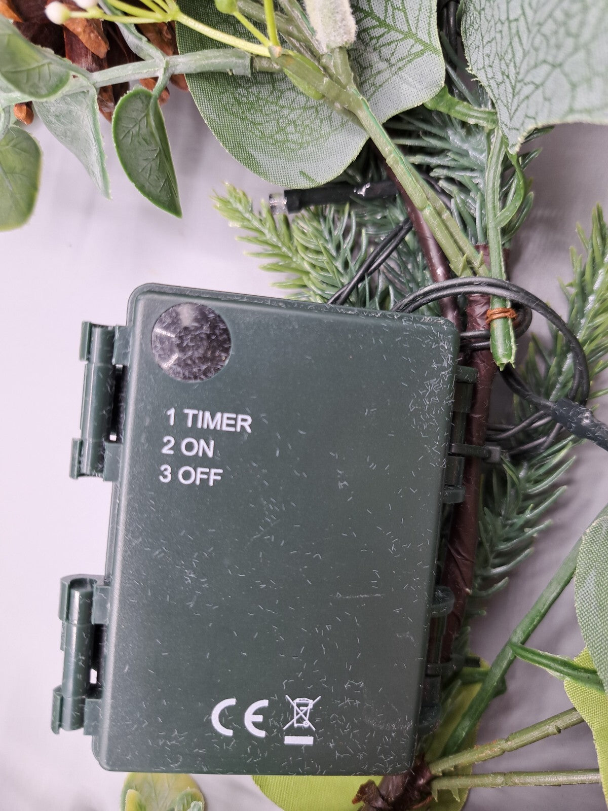 Tchibo LED Kranz klein 667462 Weihnachtskranz Deko Beleuchtung Advent