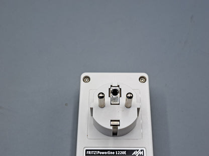 AVM FRITZ! Powerline 1220E Einzeladapter | 1200 Mbit/s | 2x Gigabit LAN | dLAN