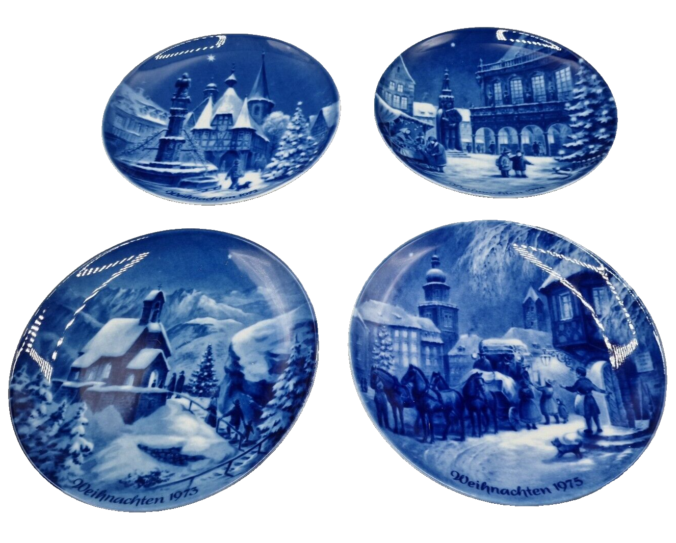 Berlin Design Sammlerteller Weihnachtsteller 12er Set