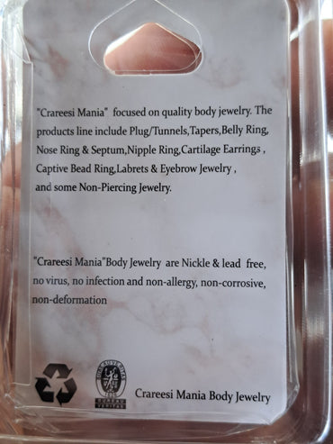 CM Crareesi Mania Piercing Schmuck Körperpiercing Accessoire