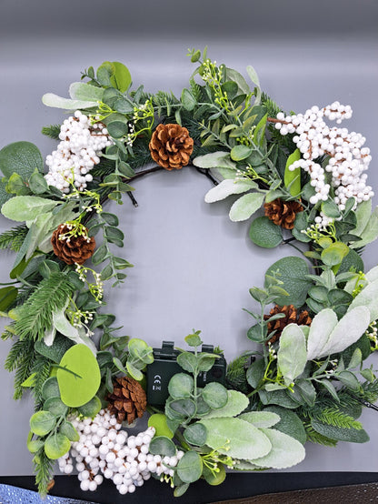 Tchibo LED Kranz klein 667462 Weihnachtskranz Deko Beleuchtung Advent