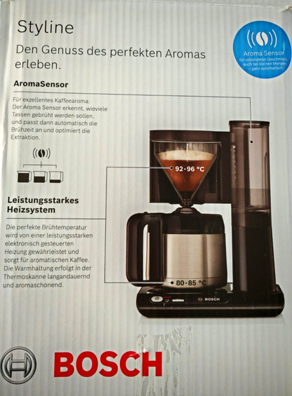 Bosch Styline TKA8A053 Filterkaffeemaschine Thermokanne Aroma Sensor 1,1L B-07