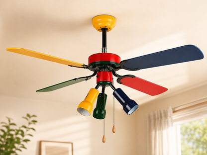 Orbegozo CC09105C Deckenventilator 105cm Ventilator Bunt Sommer Kühlung HO-A14