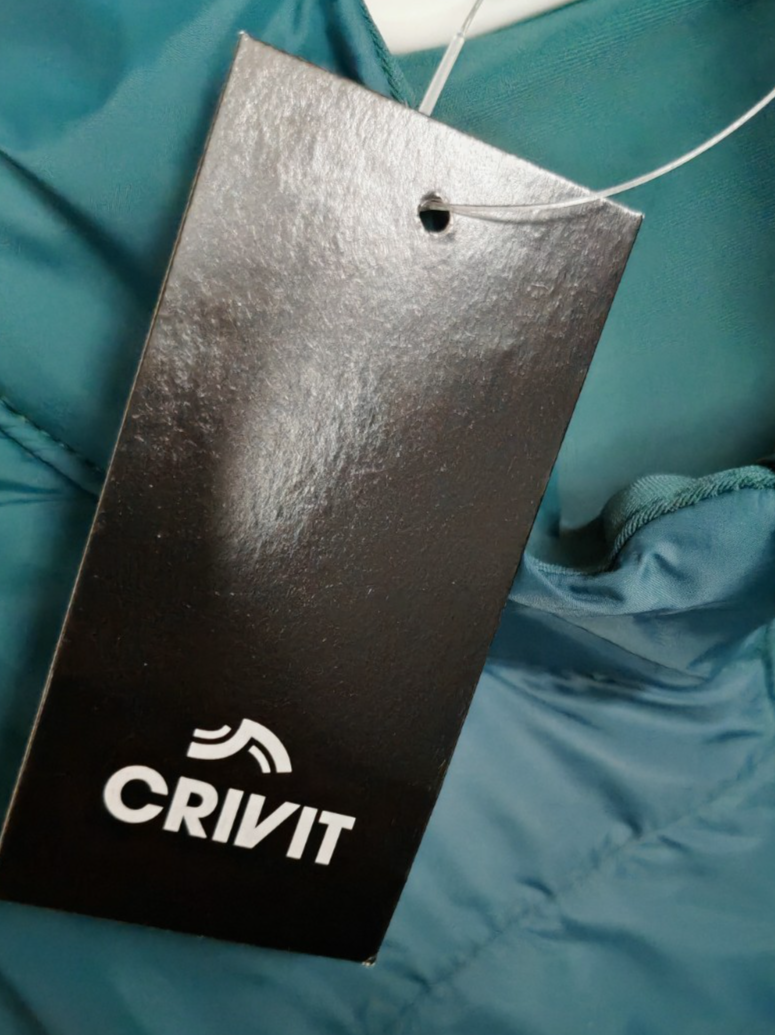 CRIVIT Damen Funktionsweste Gr. 44/46 S Petrol Steppweste Outdoor Sport