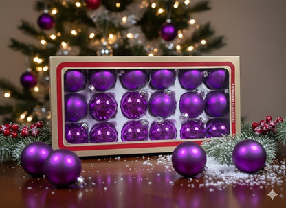 Weihnachtskugeln 17 Stück Feinster Glasschmuck