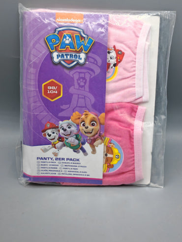 Paw Patrol Panty 2er Pack 98/104, Unterhosen