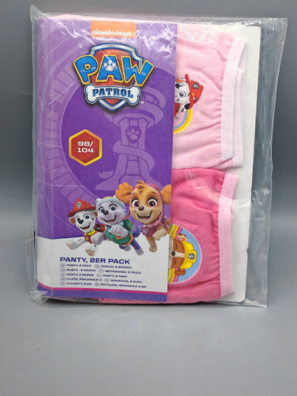 Paw Patrol Panty 2er Pack 98/104, Unterhosen