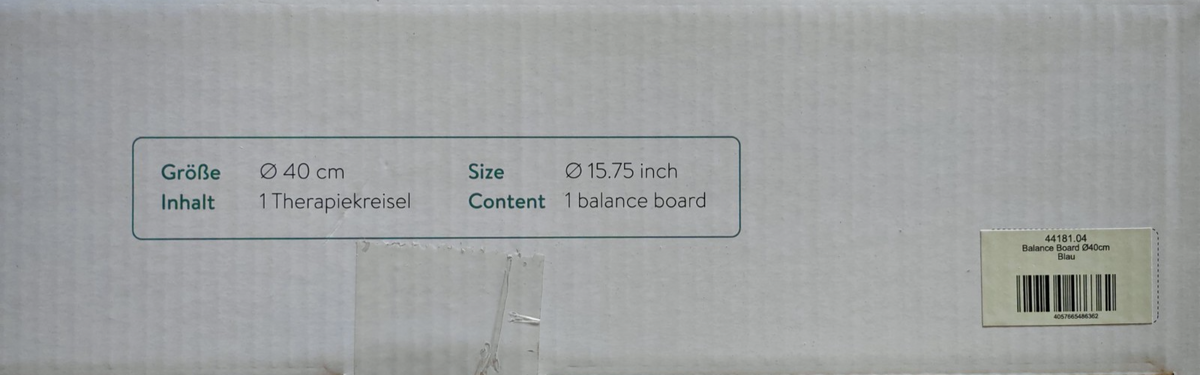 Navaris Therapiekreisel Balance Board Ø40cm Lila Wackelbrett Gleichgewicht HA11