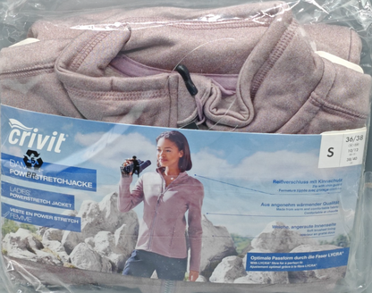 Crivit Damen Powerstretchjacke Größe S 36/38 Sportjacke Fitness Outdoor