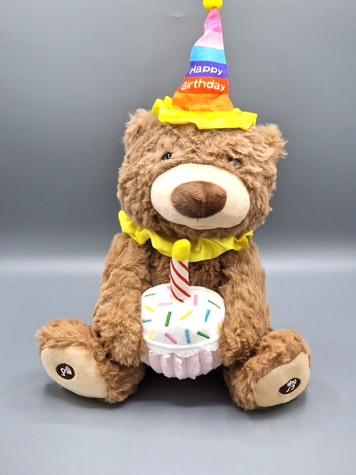 Plüschbär Happy Birthday kann singen & sich bewegen
