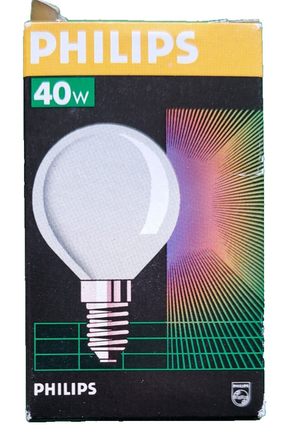 Philips Glühlampe P45 40W E14 Matt 230V 405lm Dimmbar klassische Glühbirne HA35