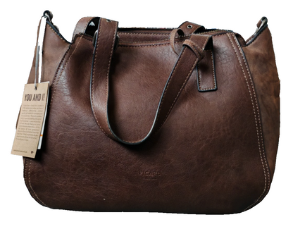PICARD Texas Damen Ledertasche Braun Schultertasche Shopper Echtleder 2208 H3