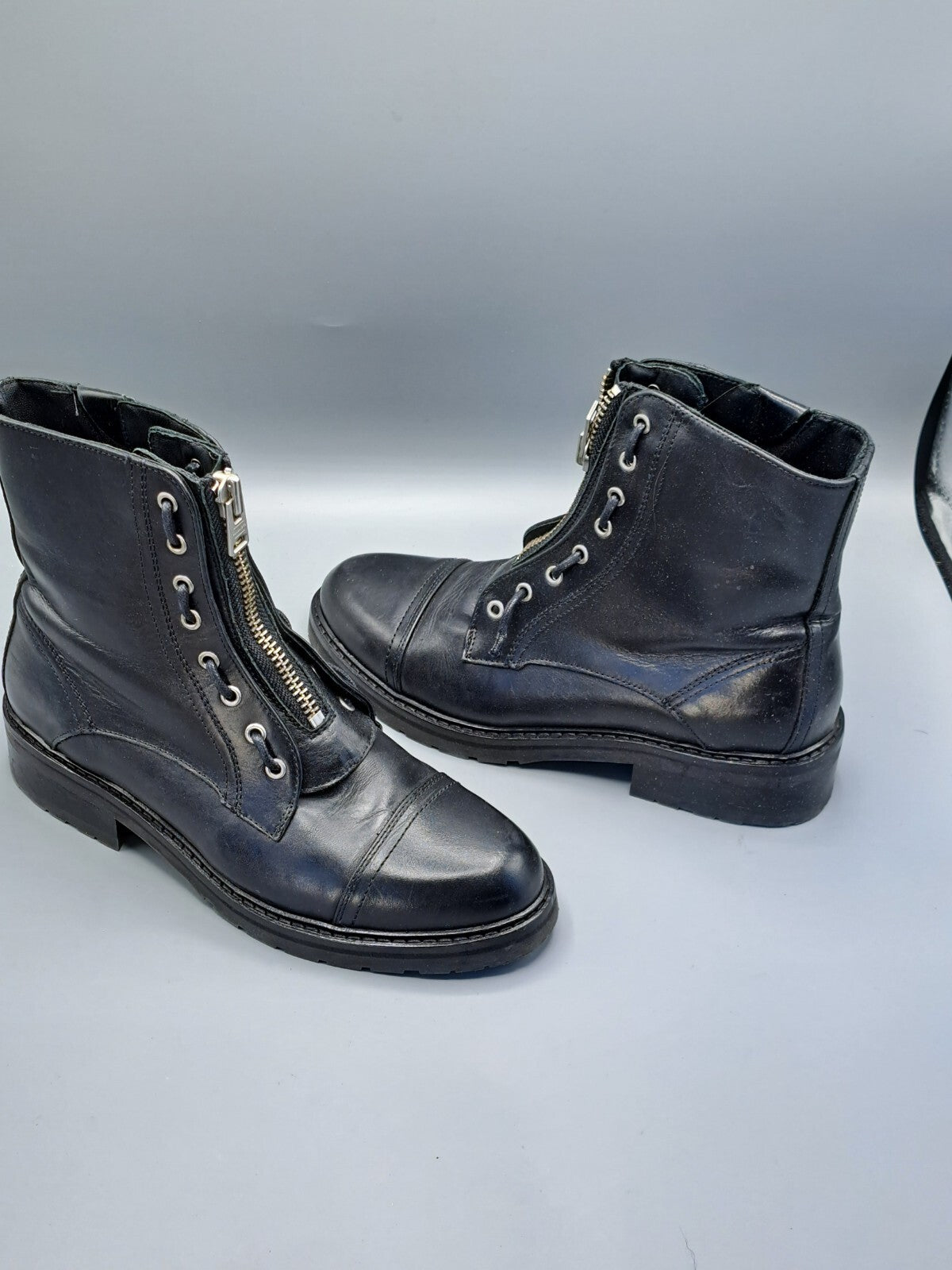 Allsaints, Ariel - Zip Boot - Calf, Schwarz, Damen, Größe 40