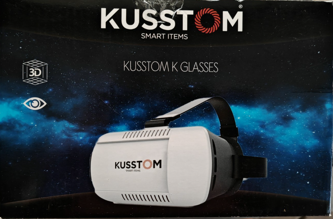 KUSSTOM K Glasses 3D VR Brille Virtual Reality Smartphone 3D Brille D8