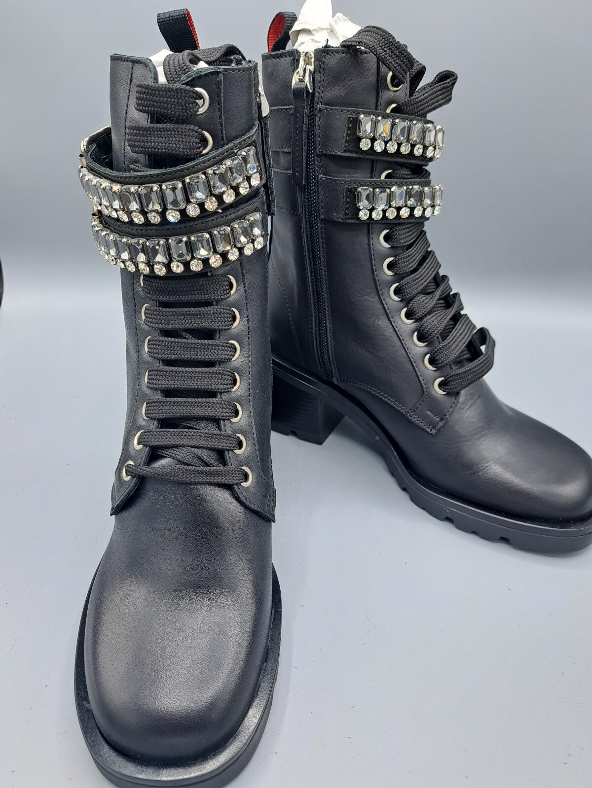 Max & Co Deducono Stiefel Damen Leder Schwarz Gr. 36 Boots