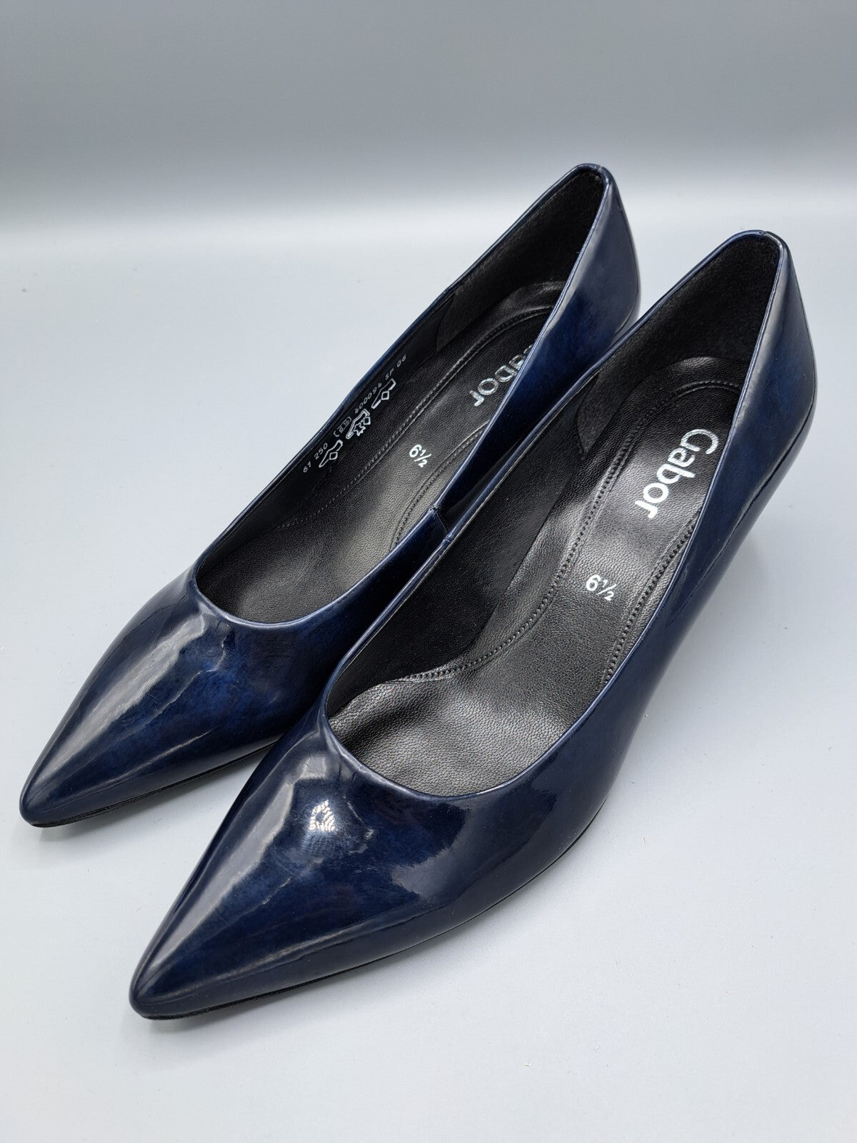 Gabor Damenschuhe Elegant Blau Größe 40 Komfort Damen Schuhe